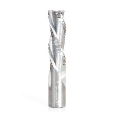 Amana Tool 46238 CNC SC Finisher Spiral Flute 3/4 D x 2-1/4 CH x 3/4 SHK x 4 Inch Long 3 Flute Down-Cut Router Bit with Chipbreaker