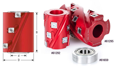 Cortadora de juntas en espiral de inserción