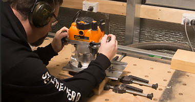 Bowl & Tray Router Bits mit Kugellagerführung