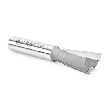 Amana Tool 45830 Carbide Tipped Dovetail 8 Deg x .80 D x 1.275 CH x 1/2 Inch SHK Router Bit