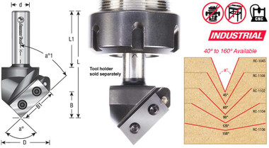 CNC Insert V-Groove router bits