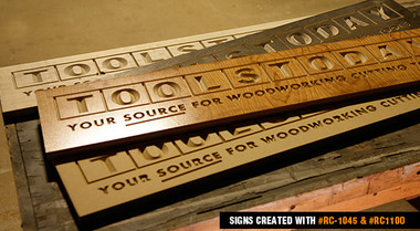 CNC V-Groove, Miter Fold & Signmaking Router Bits with Solid Carbide Insert Knives