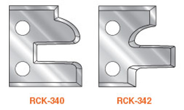 Couteaux de remplacement en carbure monobloc à insertion CNC pour montants et traverses avec bords adoucis pour RC-1132