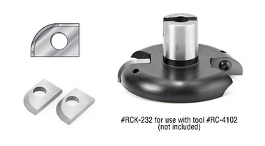 Couteau de remplacement en carbure monobloc pour panneau surélevé CNC Back Cutter Insert