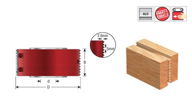 Insert V Type Glue Joint Cutter