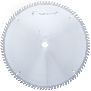 Amana Tool 616961 Carbide Tipped General Purpose 16 Inch D x 96T TCG, 10 Deg, Inch Bore, Circular Saw Blade