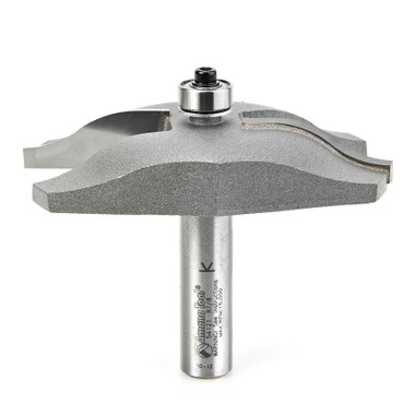 Amana Tool 54121 Carbide Tipped Ogee Raised Panel 7/8 R x 3-3/8 D x 5/8 CH x 1/2 Inch SHK Router Bit