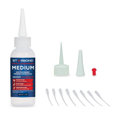 Starbond Multi-Purpose Medium CA Glue EM-150, 2 ounce