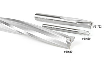 Fresas de metal duro para acabado en espiral de 3 hélices de corte ascendente y descendente