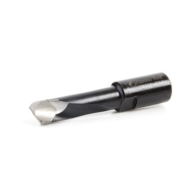 Amana Tool 316026 Carbide Tipped 2 Flute RH Rotation 8mm D x 28mm CH x M6x0.75 Thread, for Festool Domino Joiner Machine