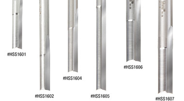 HSS Kunststoff schneiden gerade O-Nut Router Bits