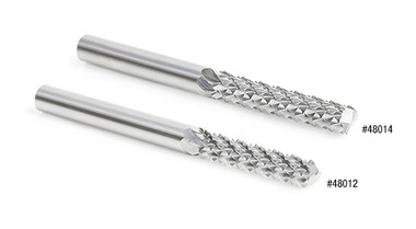 Fresa mediana de metal duro con punta de fresa, para cortar fibra de vidrio y materiales compuestos