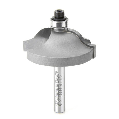 Amana Tool 49664 Carbide Tipped Ogee Stile 1-1/2 D x 9/16 CH x 11/32 R x 1/4 Inch SHK Router Bit