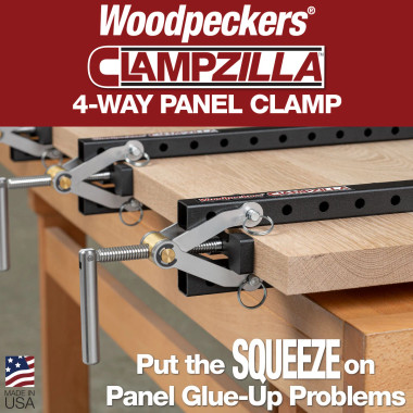 Woodpeckers CLAMPZILLA - 2022 - 38 Inch Capacity - 4 Pack