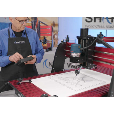 CNC Pen Holder for Router - Next Wave 20281 Shark - Made in USA