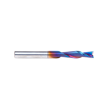 Solid Carbide Spektra™ Extreme Tool Life Coated Spiral Plunge L/H 1/4 Dia x 3/4 x 1/4 Inch Shank