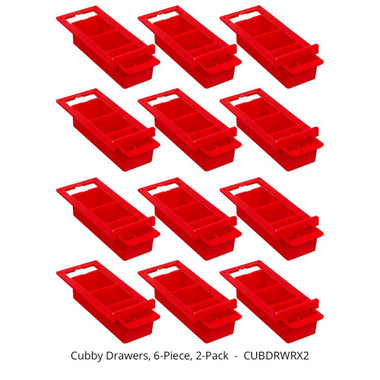 Woodpeckers CUBDRWR Cubby Drawers (6 Pack)