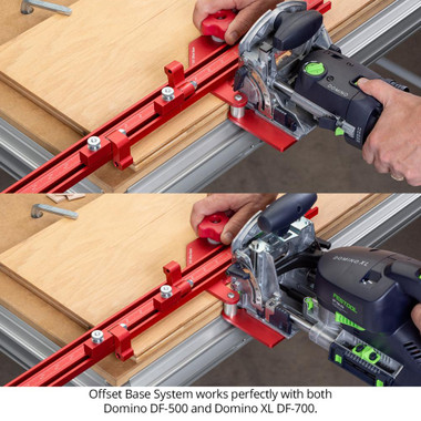 Woodpeckers DF500-OB5A-18 Offset Base for Festool Domino - XL700 5mm Adapters