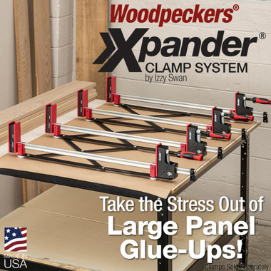 Woodpeckers XPANDER-2430 Xpander Clamp System - Compatible with Parallel Jaw Clamps from 24 to 40 inches