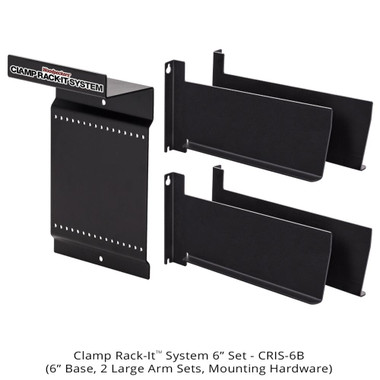 Woodpeckers CRIS-6B Clamp Rack-It System - 6 Inch Base plus 2 Large Arm Sets