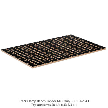 Woodpeckers TCBT-2331 24 x 32 Track Clamp Bench Top Only - (actual size = 23.5 x 31.5 x 1)