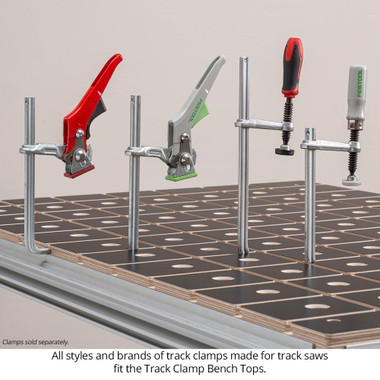 Woodpeckers TCBT-2843 28 x 43 Track Clamp Bench Top for MFT only - (actual size = 28-1/4 x 43-3/4 x 1)