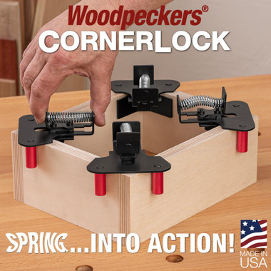 Woodpeckers CLP8 CornerLock - 1/4 Inch to 3/4 Inch Capacity Pins (8 Pack)
