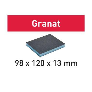 Festool 201112 Abrasive sponge 98x120x13 60 GR/6 Granat