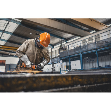 FEIN 71220462120 CCG 18-125 10 AS 5 Inch Paddle Switch Angle Grinder Set