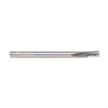 Amana Tool 51736 Solid Carbide Spiral Finisher 6mm Dia x 9.5mm Cut Height x 6mm Shank x 75mm Long Down-Cut Router Bit, Leaves an Extra High Surface Finishes