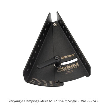 Woodpeckers VAC-3-90180S VaryAngle Clamping Fixture - 3 Inch - 90-180 degree - Single
