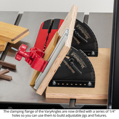 Woodpeckers VAC-3-90180S VaryAngle Clamping Fixture - 3 Inch - 90-180 degree - Single