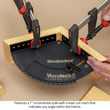 Woodpeckers VAC-6-2245S VaryAngle Clamping Fixture - 6 Inch - 22.5-45 degree - Single