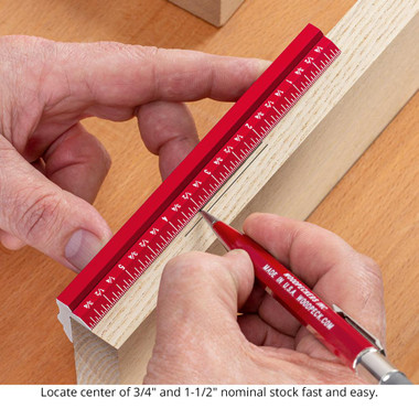 Woodpeckers ERULE-150 150 mm Woodworkers Edge Rule
