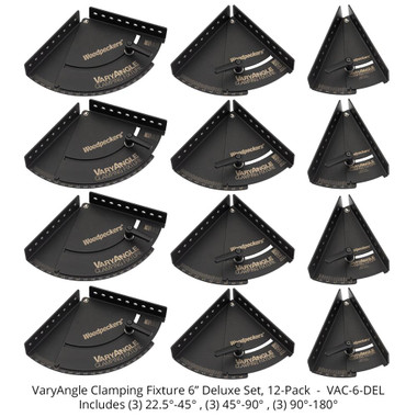 Woodpeckers VAC-6-4590S VaryAngle Clamping Fixture - 6 Inch - 45-90 degree - Single
