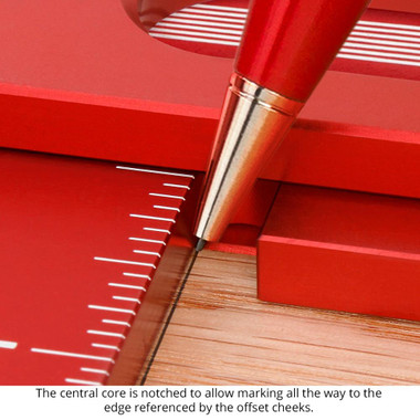 Woodpeckers 851M 851 Square, 200mm with Rack-It