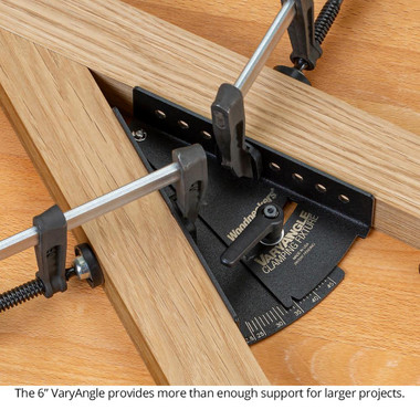 Woodpeckers VAC-6-90180S VaryAngle Clamping Fixture - 6 Inch - 90-180 degree - Single