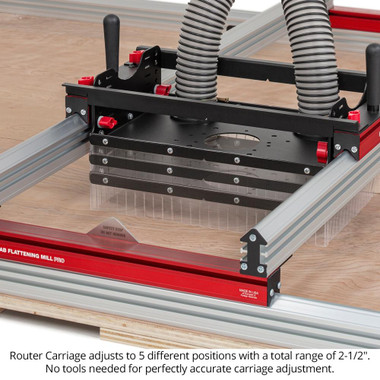 Woodpeckers SLBFLT-EXT-48 Slab Flattening Mill 48 Inch Extension Kit