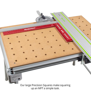 Woodpeckers PSQ26-19 Precision Woodworking Square 26 Inch with Rack-It