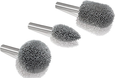 Kutzall 3-Piece Rotary Burr Kit - 1⁄4 Inch Shaft