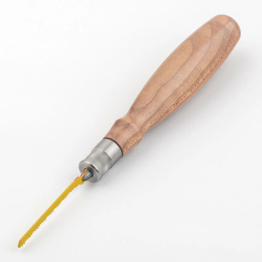 Blue Spruce Toolworks JIGSSCM Jig Saw Handle, Curly Maple, With Blades