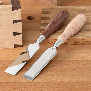 Blue Spruce Toolworks DVTSET8STSSBRW Dovetail Set 8 Piece Ss Ferrule, Standard, Bolivian Rosewood Handle