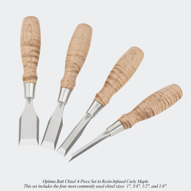 Blue Spruce Toolworks Optima Butt Chisels