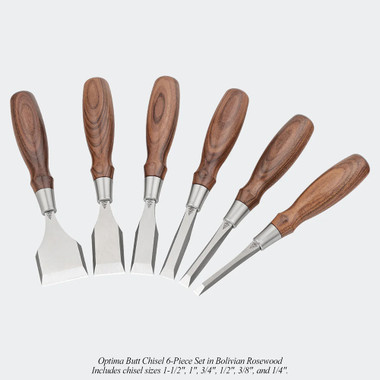 Blue Spruce Toolworks Optima Butt Chisels