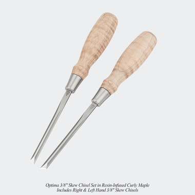 Blue Spruce Toolworks Optima Skew Chisels