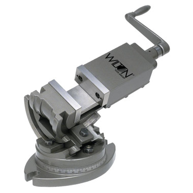 Wilton WL9-11804 TLT/SP-150, 3-Axis Precision Tilting Vise 6 Inch Jaw Width, 1-3/4 Inch Depth