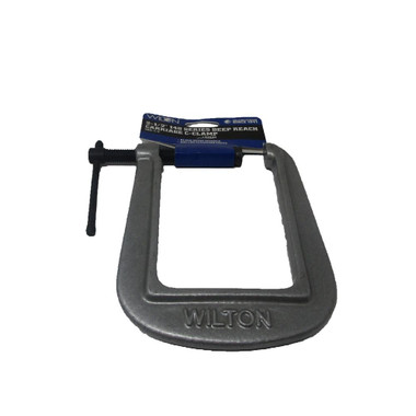 Wilton WL9-42525 252-1/2, Deep-Reach Carriage C-Clamp, 0 Inch – 2-1/2 Inch Jaw Opening, 4 Inch Throat Depth (12 Pack)