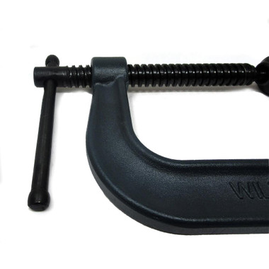 Wilton WL9-14242 404, Drop Forged C-Clamp, 0 - 4-1/4 Inch Opening, 3-1/4 Inch Throat Depth