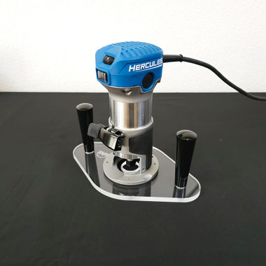 Wood Grain Junkie TrimFit Pro BLANK Dual Grip Router Base Plate