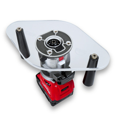 Wood Grain Junkie TrimFit Pro Dual Grip Router Base Plate for Milwaukee